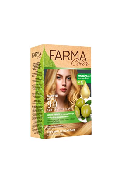 Farmasi Farmacolor Saç Boyası 9.0 Sarı