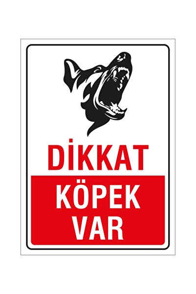 Generic Brand Attention Dog 25X35 Cm. Foil / Label