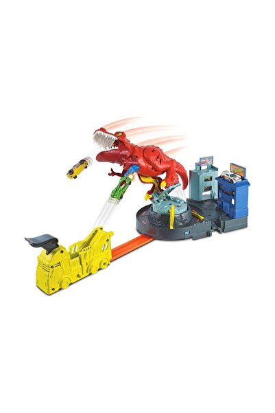 HOT WHEELS Sesi Hot Wheels T-rex Saldırısı Oyun Seti