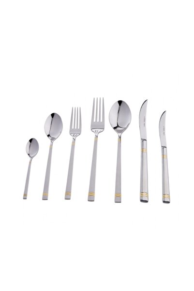 Karaca 84 Parça Sandıklı Çatal Kaşık Bıçak Takımı D029 Gold