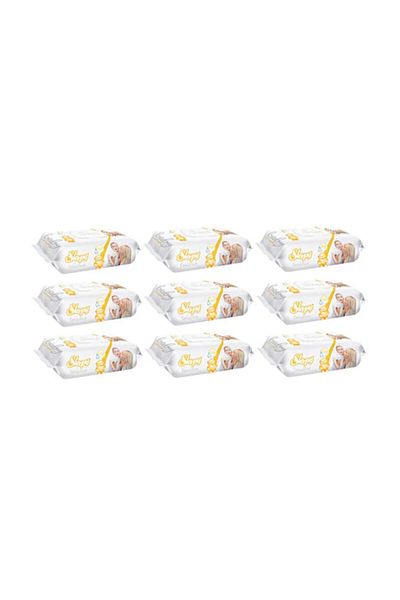 Sleepy Wet Wipes Sensitive Covered 90 Sheets 9 Pieces