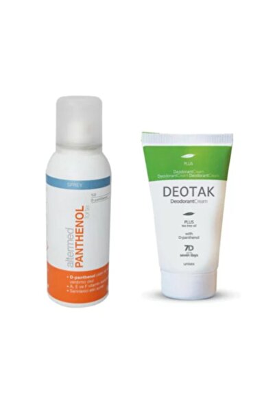 Deotak Krem Deodorant Plus 35 ml+Altermed Panthenol Forte Spray 150 ml