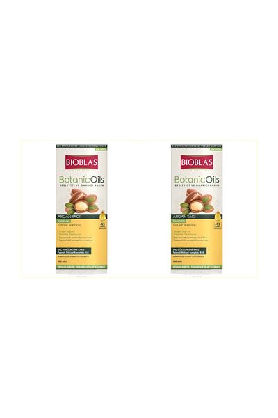 Bioblas Shampoo 360ml Argan Oil Extract Argan Shampoo 2 pcs