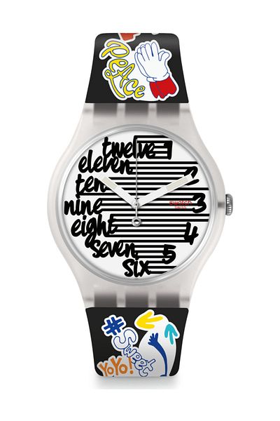 Swatch Suow157 Model Unisex Wrist Watch