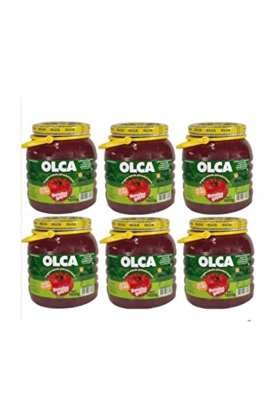 Olca Tuzlu Domates Salçası 6 X 1650 gr