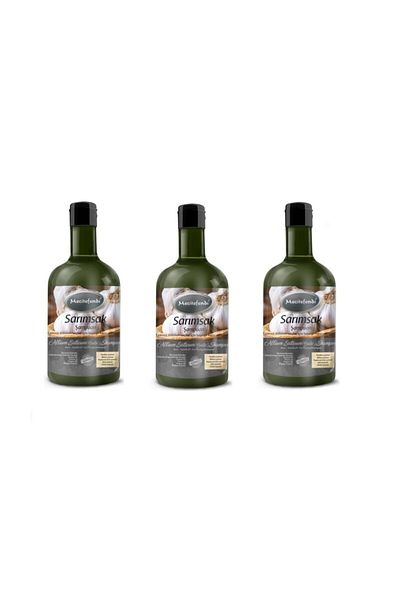 Mecitefendi 3x400 مل شامبو بالثوم - 3 قطع