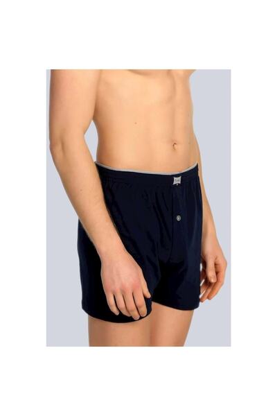 Tutku Pachet de 2 boxeri pentru bărbați 0117 din bumbac pieptănat uni