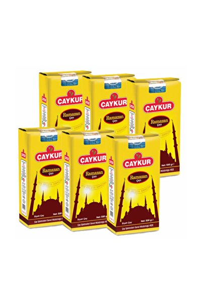 Çaykur Ramazan Çayı 1000 gr X 6 Adet