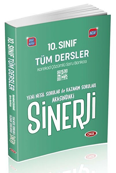 Data Yayınları Data 10.sınıf Tüm Dersler Sinerji Soru Bankası