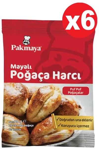 Pakmaya Mayalı Poğaça Harcı 30 grx6 adet