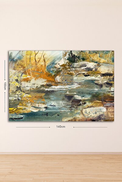 Tablo Center Dev Boyut Dekoratif Kanvas Tablo 100x140cm