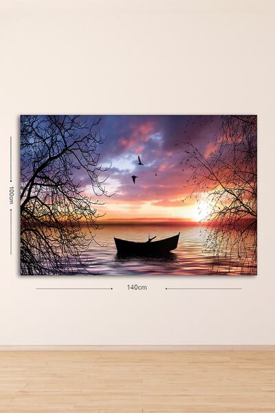 Tablo Center Dev Boyut Dekoratif Kanvas Tablo 100x140cm