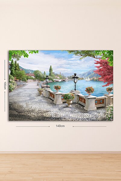 Tablo Center Dev Boyut Dekoratif Kanvas Tablo 100x140cm