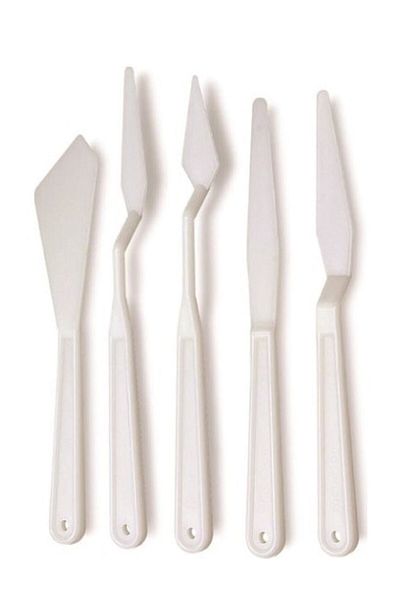 RoseRoi Spatula Plastic Set of 5