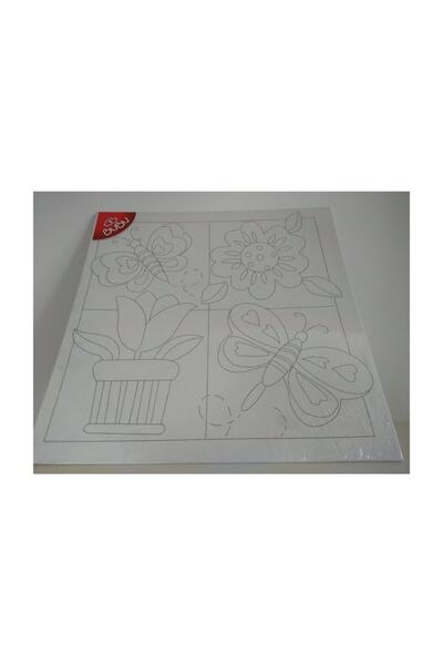 Bubu Press Tuval 30x30 (4 Farklı Şekil)