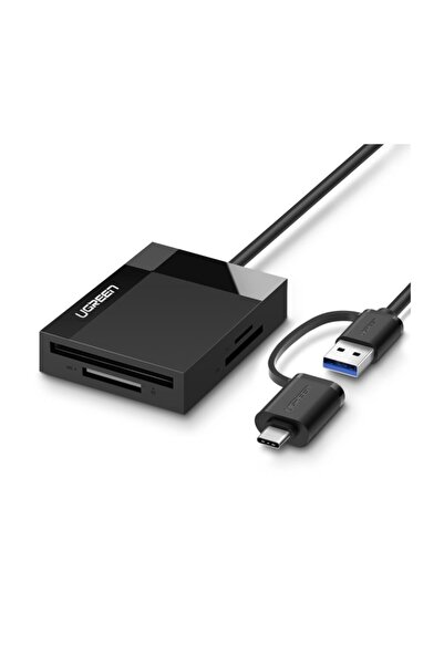Ugreen USB 3.1 Type-C 4'ü 1 Arada Kart Okuyucu