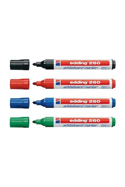 Edding 260 Whiteboard Pen 4 Pieces