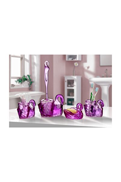 Işıklar 4'lü Kuğu Banyo Seti