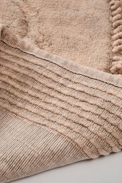 Alanur Home Salina Oval Cotton - Σφουγγαρίστρα 2 τεμαχίων, Ζυμαρικά, Αντίκα Ανοιχτό Καφέ