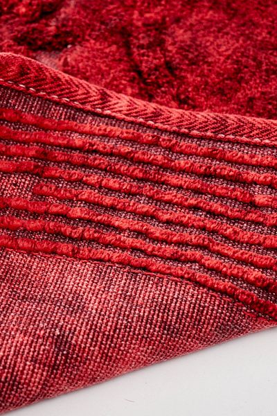 Alanur Home Σφουγγαρίστρα Salina Oval Cotton Pasta 2 τεμαχίων Antique Claret Red