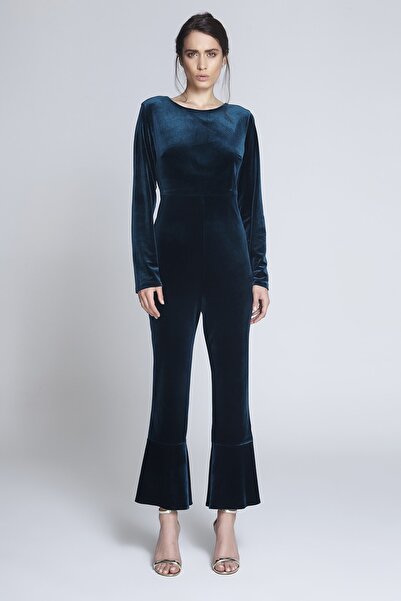 C-ya Kadın Yeşil Ives Tulum- Çanta Set 18631Ives