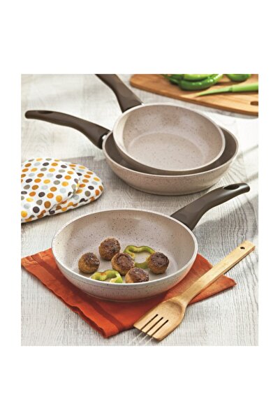 gülsan Safran Granit 3 Lü Tava Set