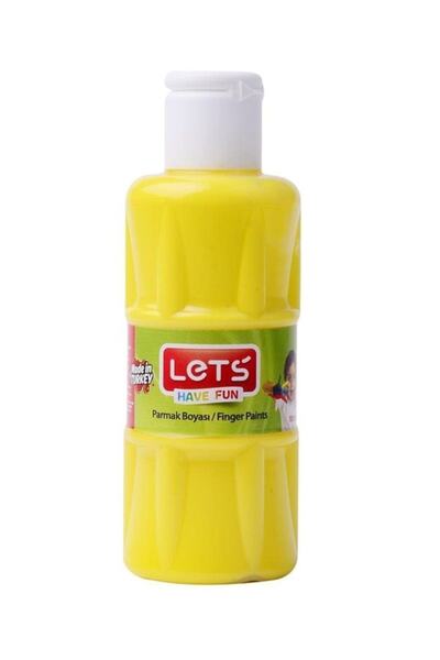 Lets Sarı  Parmak Boya 100 ml l-5652