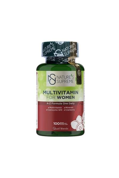 Nature's Supreme Multivitamin For Women 100 Kapsül
