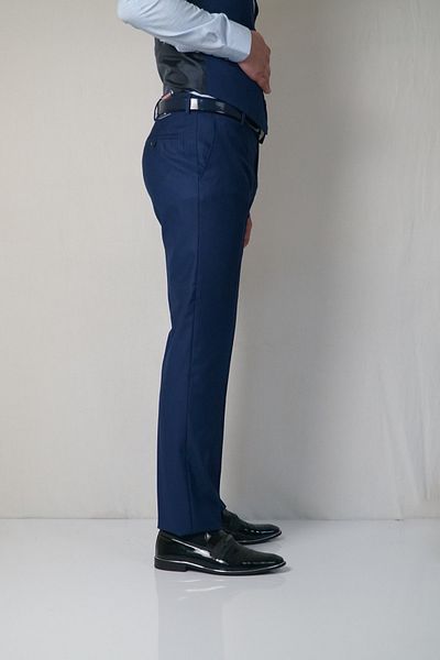 Bomonti Ανδρικό παντελόνι Slim Polyviscon από ύφασμα