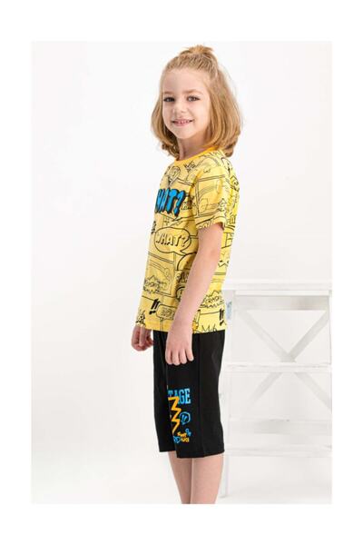 ROLY POLY Boy's What Mimosa Crew Neck Capri Set