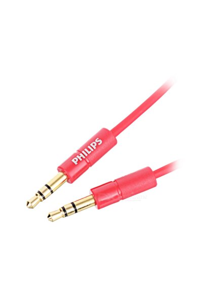 Philips Swr2102/93 3.5 Mm Jack Spiral Aux Ses Kablosu - 1 Mt