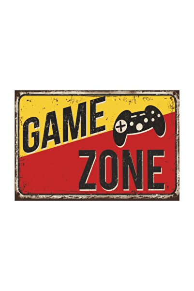 Hayat Poster Ρετρό Vintage Ξύλινη Αφίσα Παιχνιδιού Ζώνης