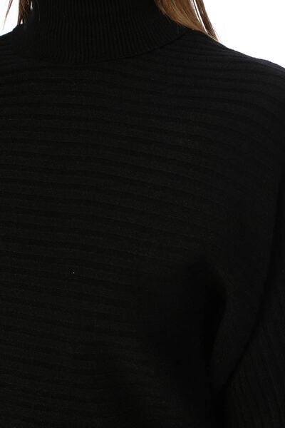 Network Women's Turtleneck Black Knitwear1070302