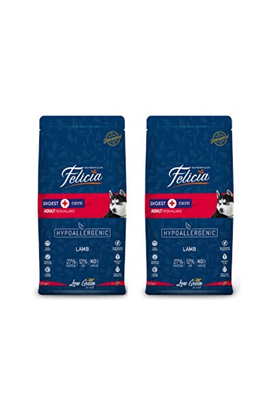 Felicia Köpek Maması Orta Büyük Irk Yetişkin Az Tahıllı Kuzulu Pirinçli 3 kg ...