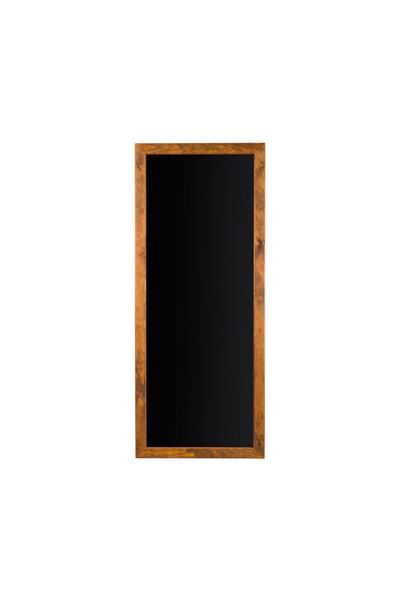 Penguen 50 X 110 cm Doğal Ahşap Çerçeve Duvara Monte Kara Tahta tebeşir Tahtası