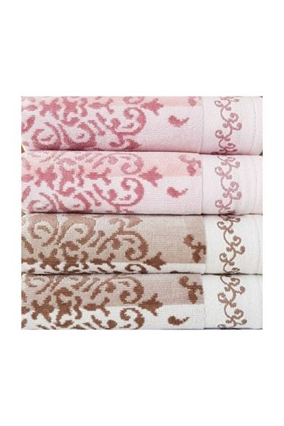 Özdilek Adria Hand and Face Towel Cotton 4 Pieces