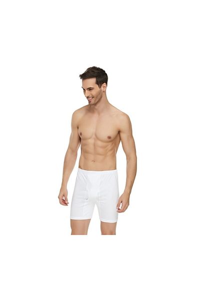 Tutku Elit Men's Set of 6 100% Cotton Argentinian Boxer Briefs (White)