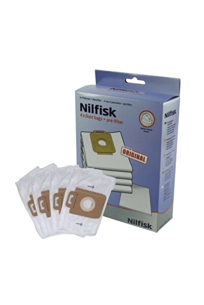 Popüler كيس غبار نيلفيسك باور P10 P40 (4 قطع) + متوافق مع الفلتر الدقيق