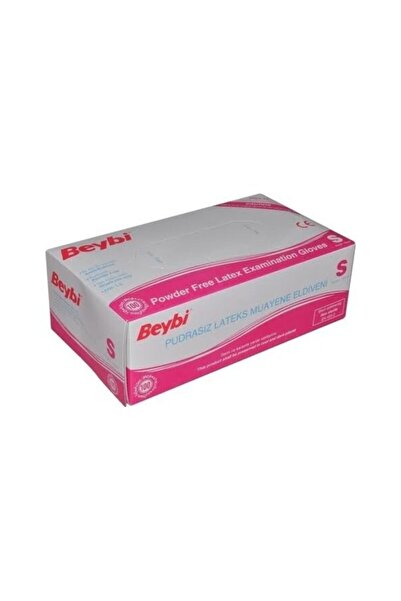 Beybi Pudrasız Lateks Eldiven 100'lü -s