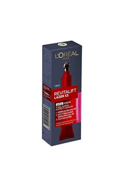 L'Oreal Paris Revitalift Lazer X3 Yaşlanma Karşıtı Göz Bakım Kremi 3600523436085