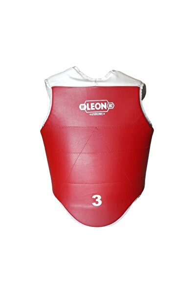 By Leon 1982 Leon Taekwondo Safeguard Göğüs Koruyucu Kırmızı
