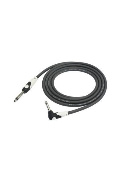 Genel Markalar Kirlin Lgı-202bk 1/4'' Mono Düz Uç - Dik Açılı 3 Metre Kablo