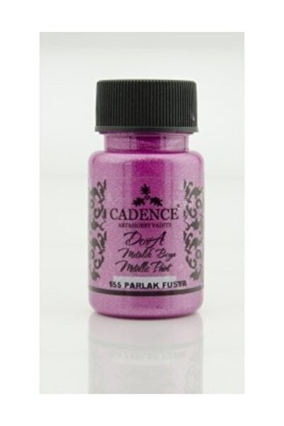 Cadence Dora Simli Metalik Boya 155-Parlak Fuşya 50ml