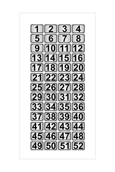 Özarslan Dizayn Ασημί Χρώμα Ορθογώνιο Μεταλλικό Ντουλάπι Τραπεζιού Αριθμός 15...