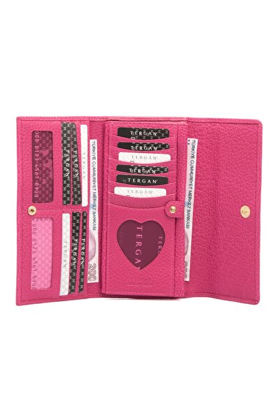 Tergan Fuchsia Leather Women's Wallet 05719c42
