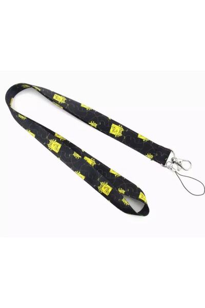 kürkçü حبل شارة الاسم لحزام الرقبة من سبونج بوب