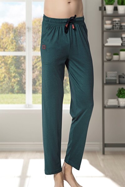 KLY Pijama subțire din bumbac cu model, cu fundul simplu, foarte confortabil