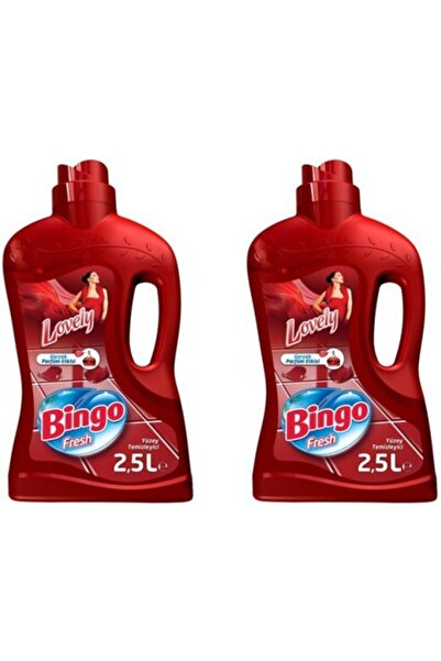Bingo 2 Adet Fresh Yüzey Temizleyici Lovely 2,5 lt