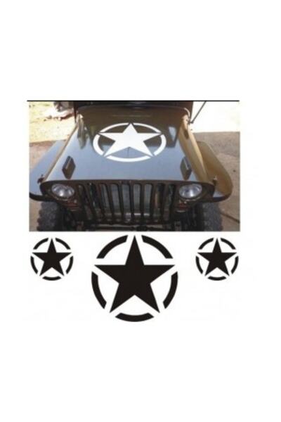 TSC Army Star Set Sticker Car Sticker Pastă