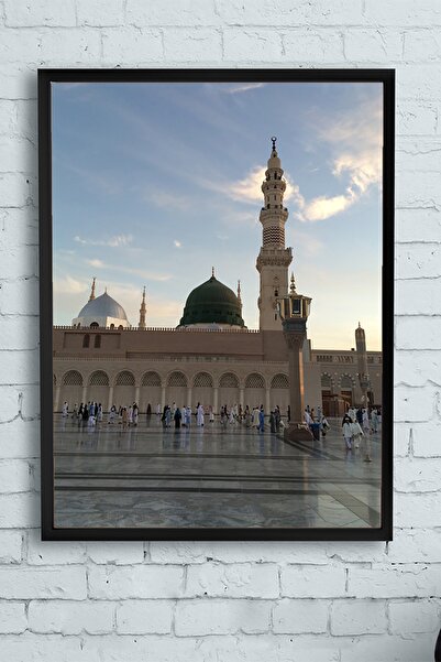 Postermanya Mescidi Nebevi Çerçeveli Tablo (21x30cm)